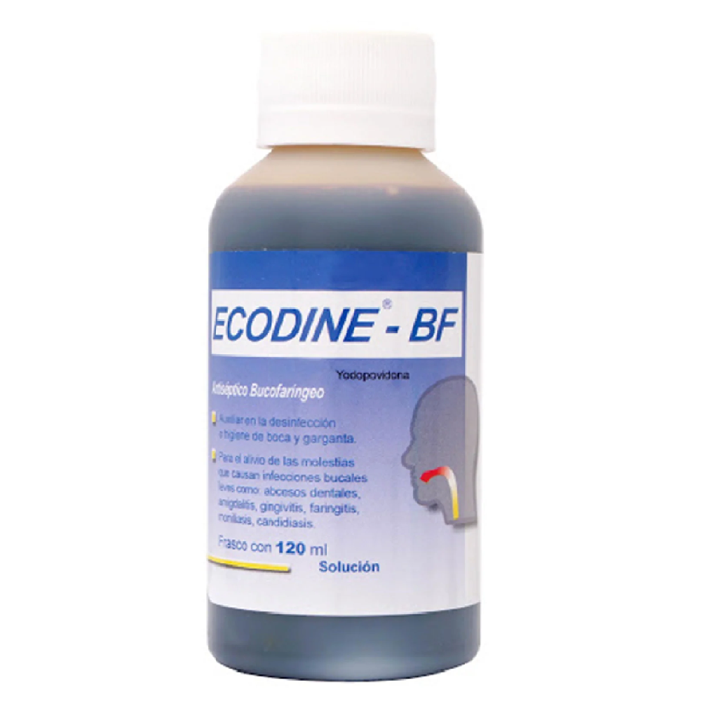 Ecodine-BF Solución Antiséptica 120 ml
