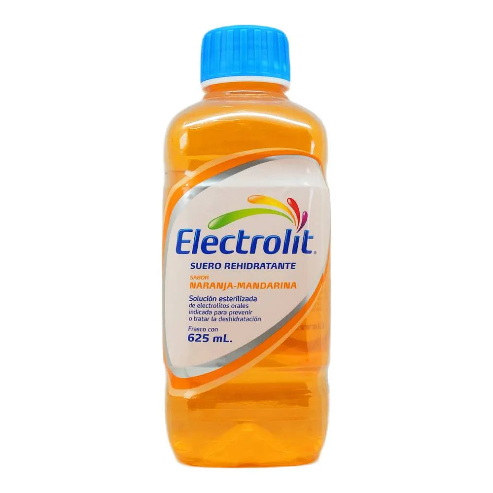 Electrolit Suero Oral Sabor Naranja Mandarina 625 mL