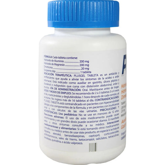 Plus Gel Sabr Mentalimon 50 Tabletas
