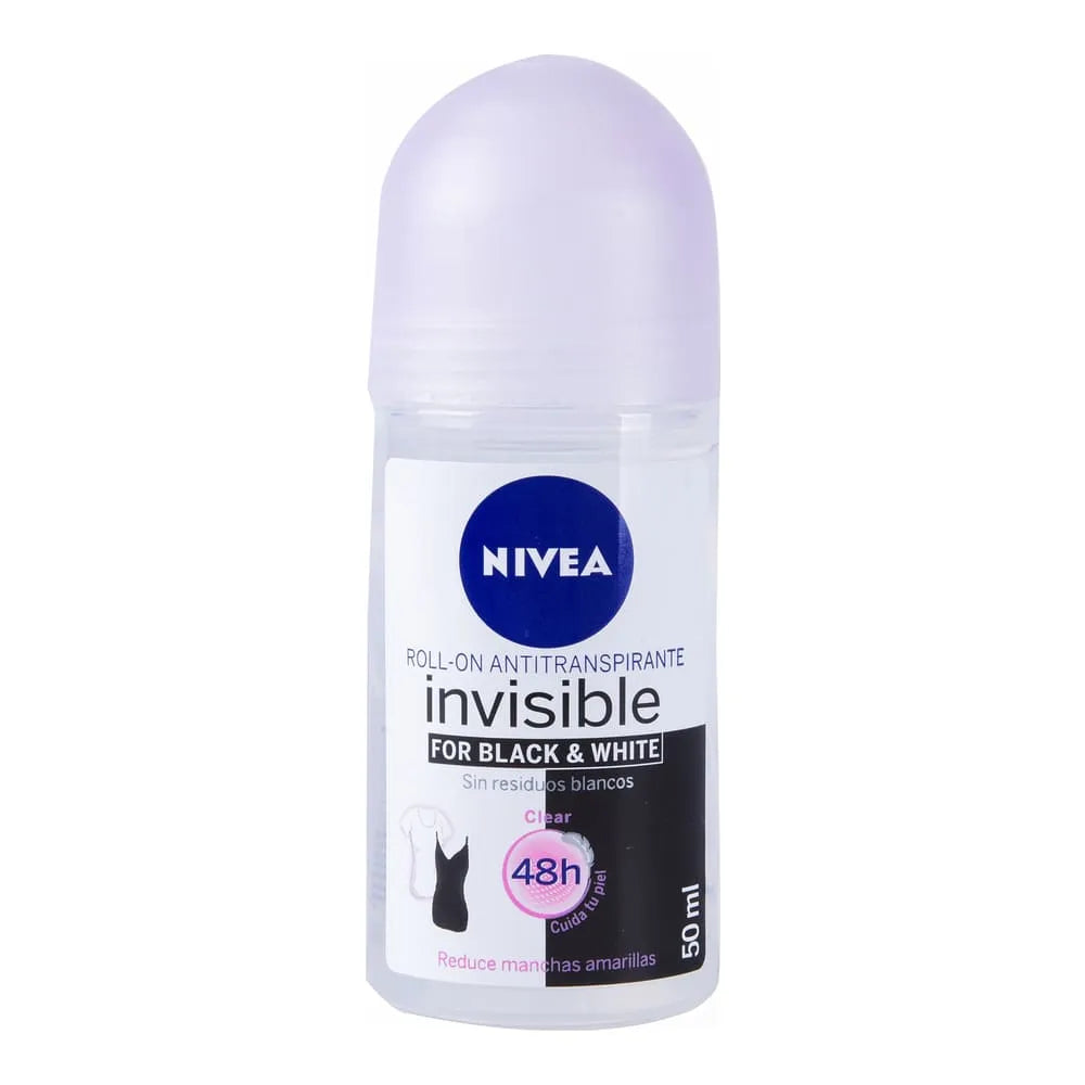 Desodorante Nivea Clear Invisible Roll On 50 ml