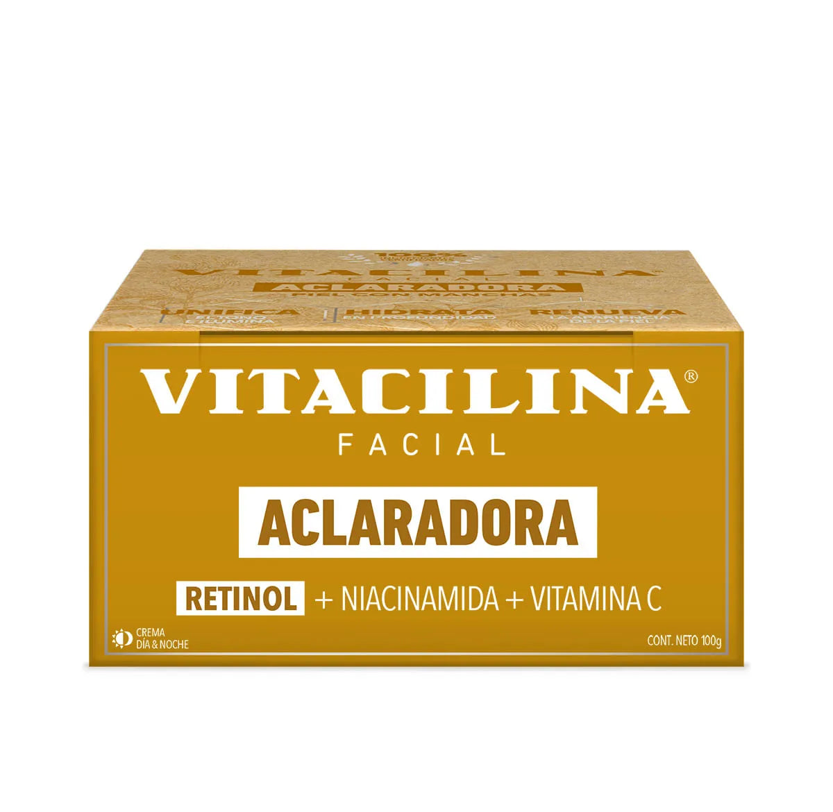 Vitacilina Crema Facial Aclaradora 100 grs