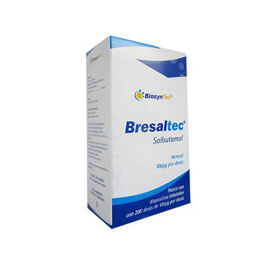 Bresaltecaerosol, Salbutamol 100 mg 200 Dosis | BiosynTec®
