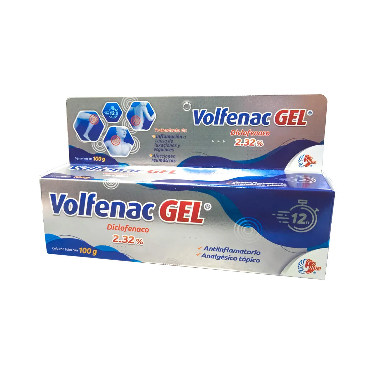 Volfenac®, Diclofenaco 2.32% Gel 100 g