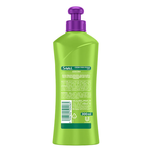 Crema para Peinar Liso Keratina 300 ml | Savilé®