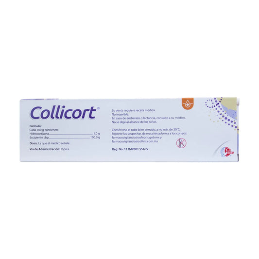 Collicort, Hidrocortisona 1 % 60 grs Crema