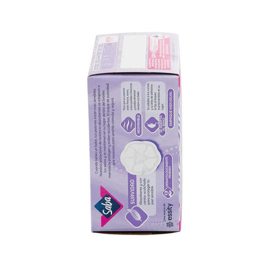 Protectores de Lactancia Saba Maternidad Absorbentes y Respirables, 12 unidades