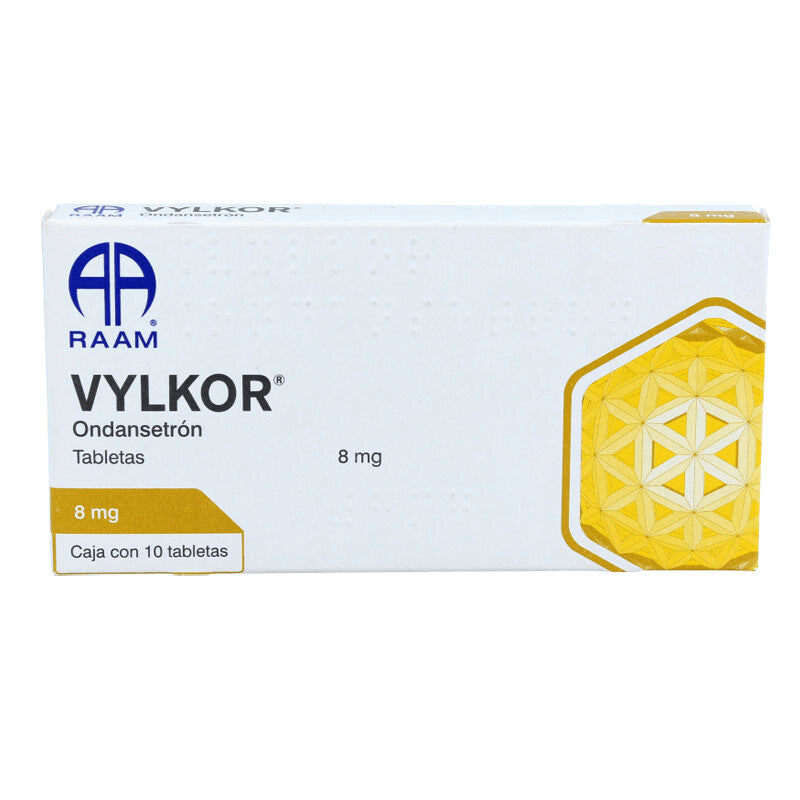 Vylkor, Ondansetron 8 mg 10 Tabletas