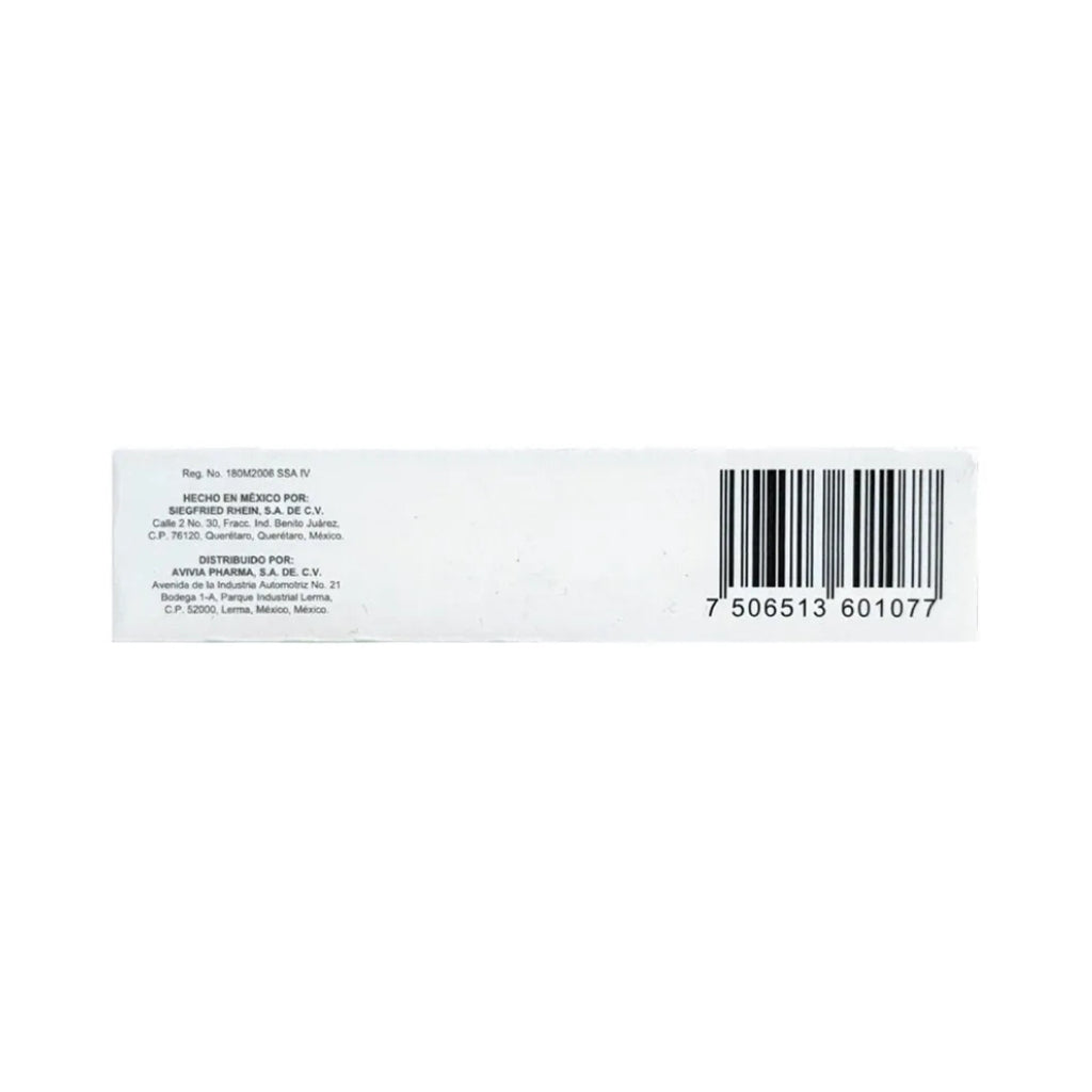 Clonixinato de Lisina 125 mg, Ciclobenzaprina 5 mg 20 Comprimidos | Avivia Pharma®