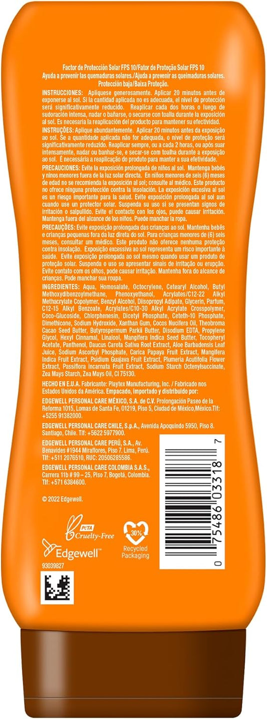 Hawaiian Tropic Carrot FPS 10 Loción Bronceadora con Filtro Solar 240 mL