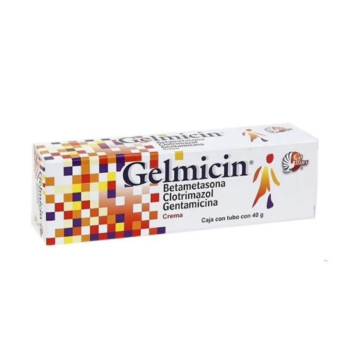 Gelmicin®, Betametasona, Clotrimazol, Gentamicina, 40 g Crema | Collins®