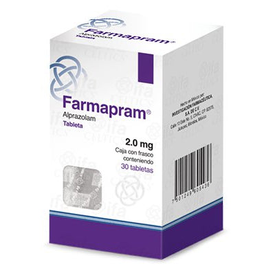 Farmapram®, Alprazolam 2 mg 30 Tabletas | IFA Celtics®