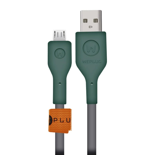 Cable de Carga Rápida We Plug 1.3m Micro USB a USB 3.0a