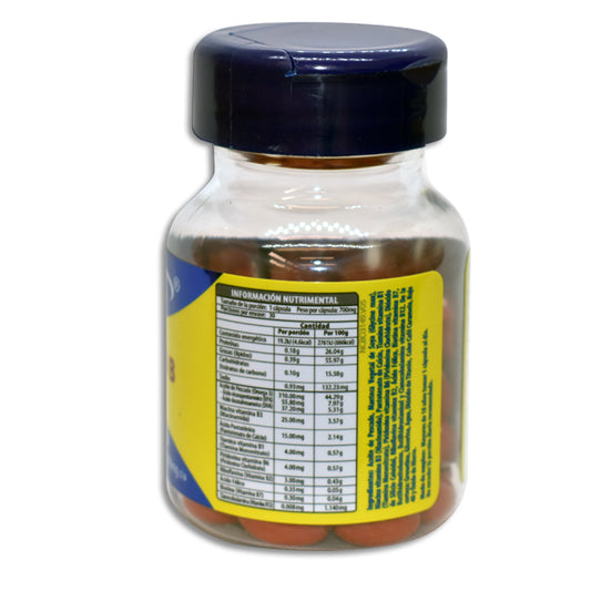Complejo B con Omega-3 700 mg 30 Cápsulas | Naturagel®