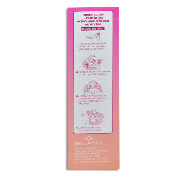 Protector Solar Sol Sun Cream Tono Medio FPS 50+ 50 g | Belabel®