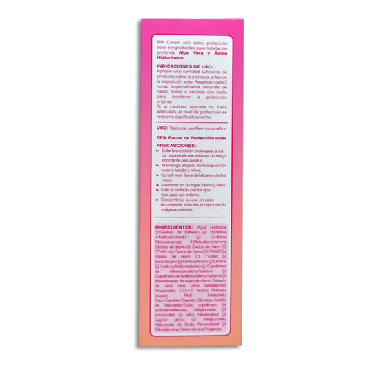 Protector Solar Sol Sun Cream Tono Medio FPS 50+ 50 g | Belabel®