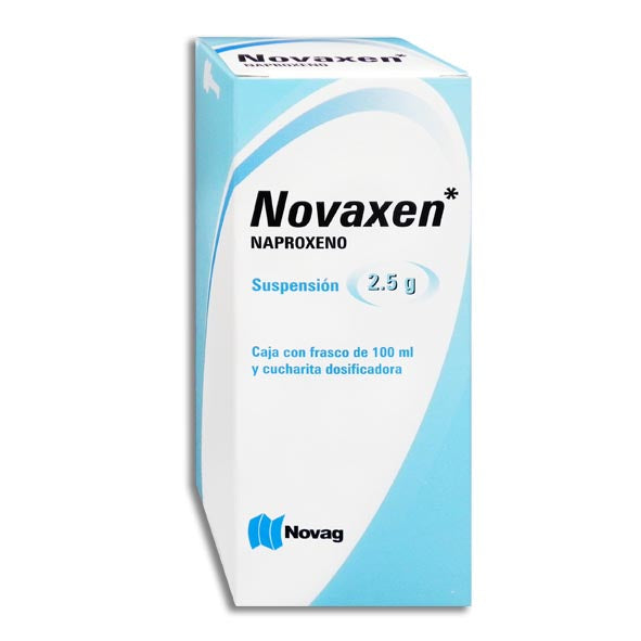 Novaxen, Naproxeno 2.5 g/100 mL, 100 mL Suspensión | Novag®