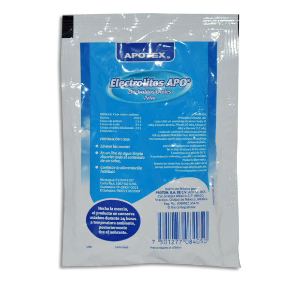 Electrolitos Orales Apo® Sobre 27.9 g Polvo | Apotex®