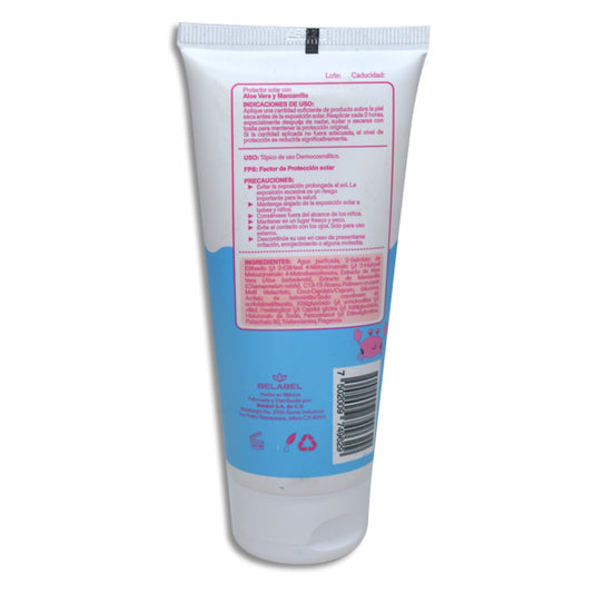 Protector Solar Sol Sun Kids FPS 50+ 100 g Tubo | Belabel®