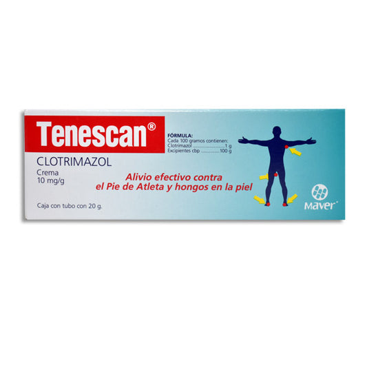 Tenescan®, Clotrimazol 1 % 20 g Crema
