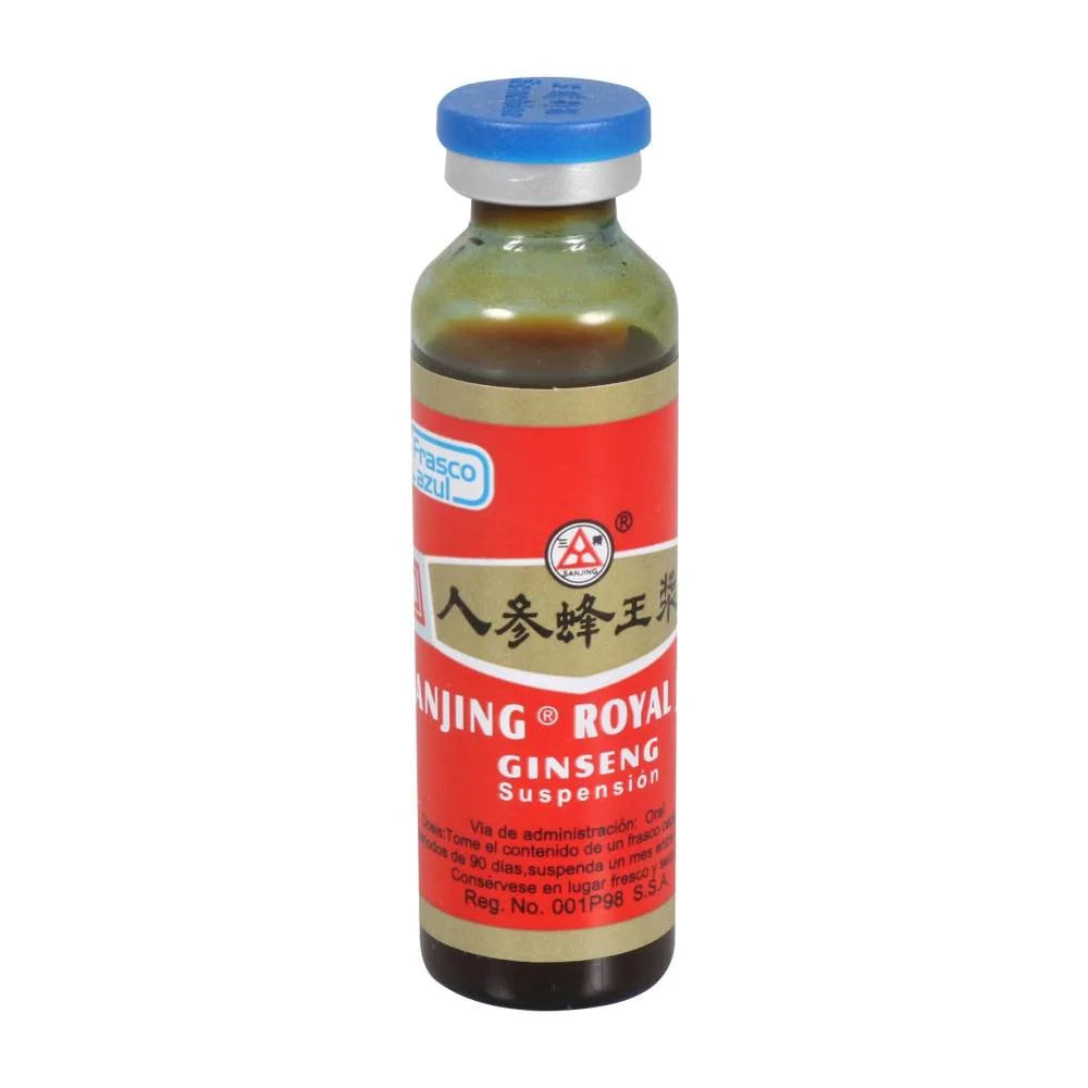 Sanjing® Royal Jelly Ginseng con 10 Frascos de 10 ml