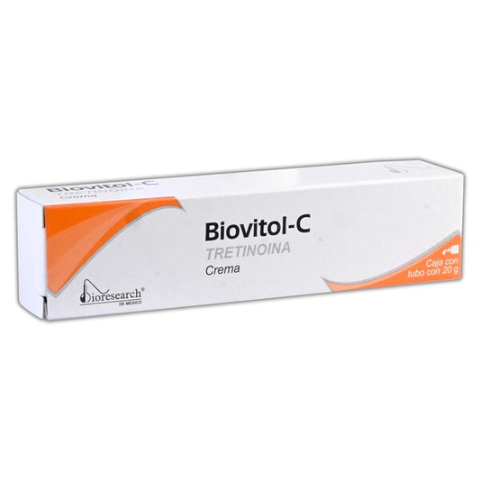 Biovitol-C, Tretinoína 0.05 % 20 g Crema