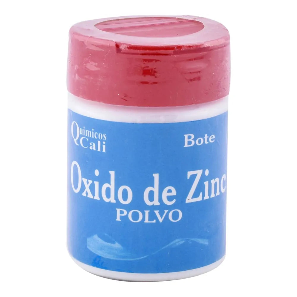 Óxido de Zinc Polvo 30 g | Químicos Cali