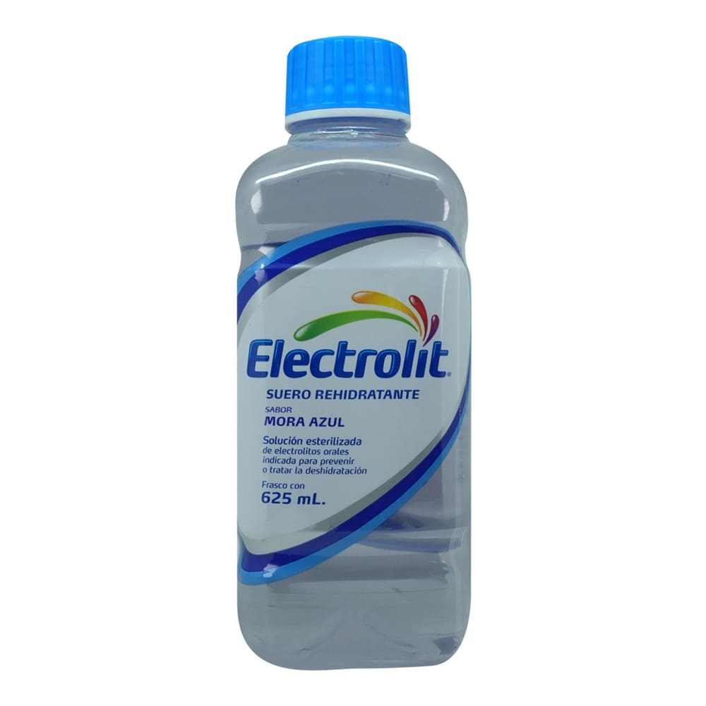Electrolit Suero Oral Sabor Mora Azul 625 mL