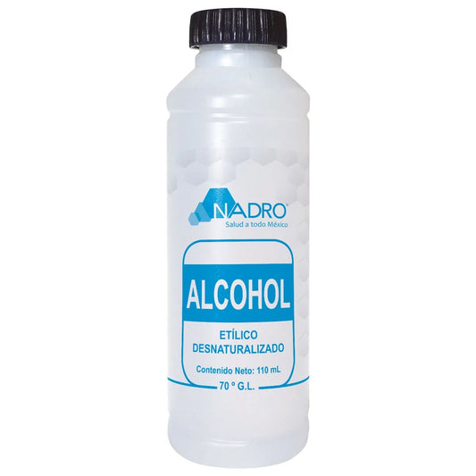 Alcohol Etílico Desnaturalizado Nadro 70° GL 110 mL