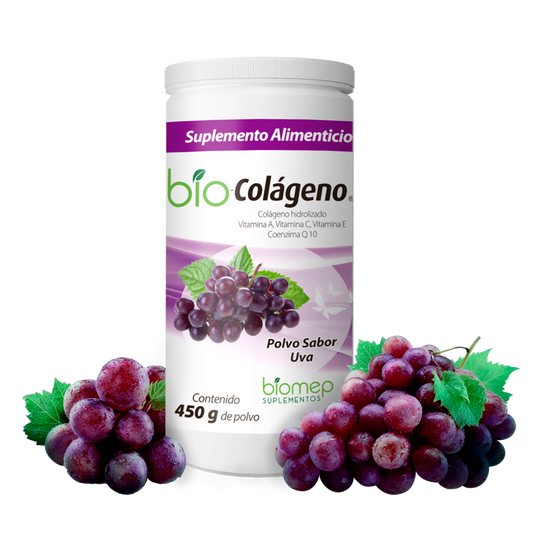 Bio Colageno Sabor Uva 450 grs