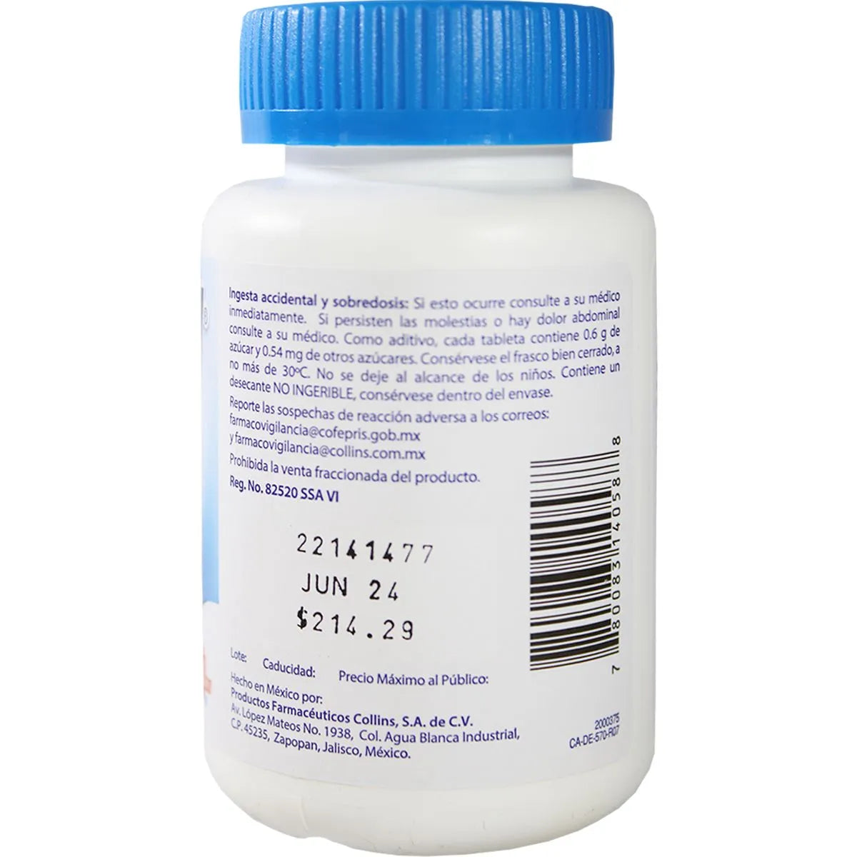 Plus Gel Sabr Mentalimon 50 Tabletas