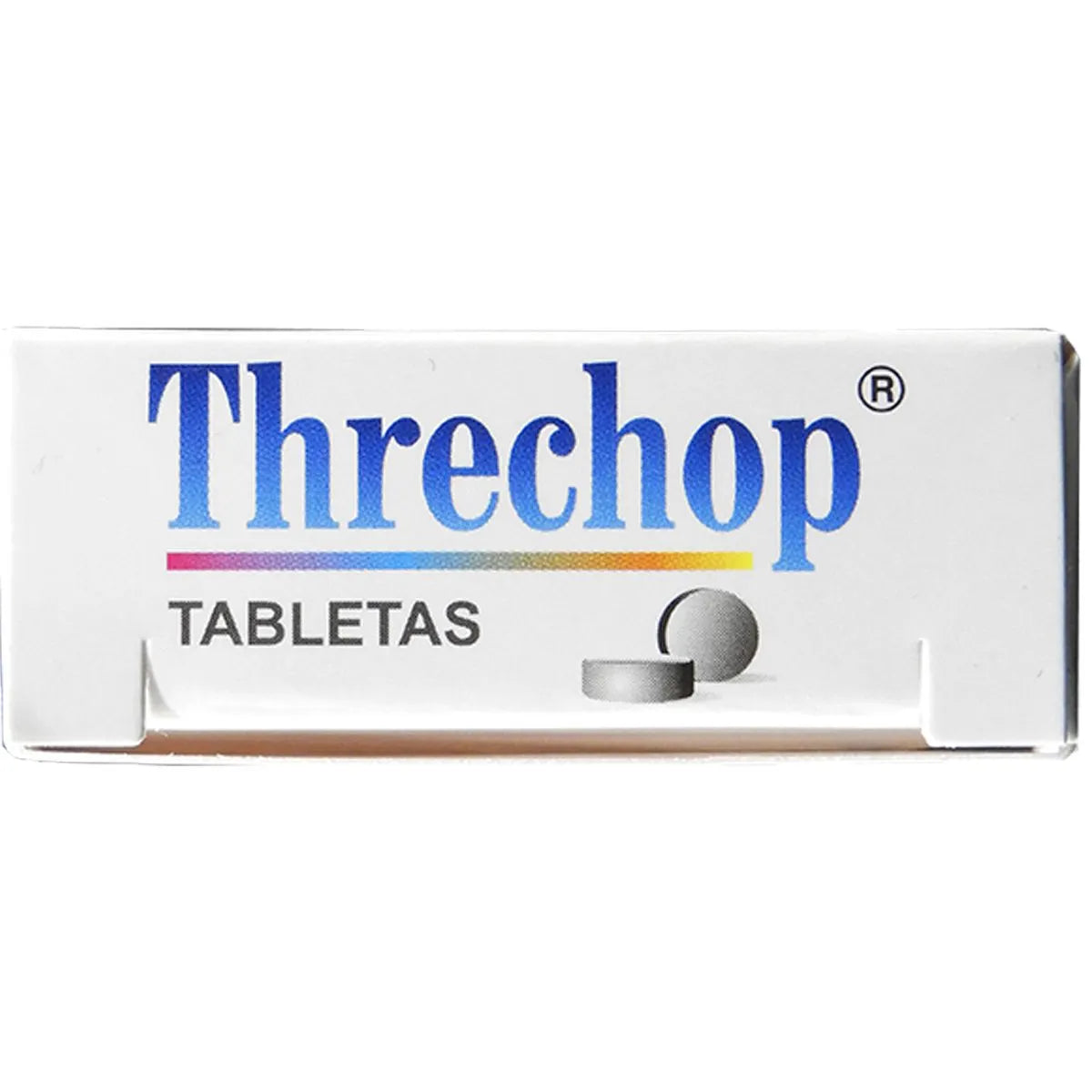 Threchop, Diiodohidroxiquinoleína, Furazolidona, Homatropina, Carbón Activado, 20 Tabletas