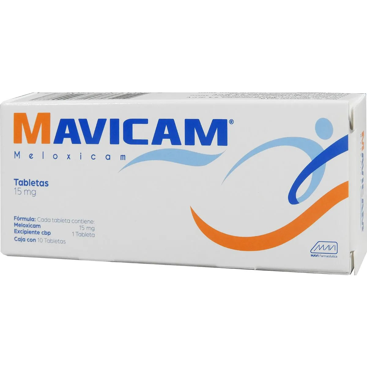 Mavicam, Meloxicam 15 mg 10 Tabletas