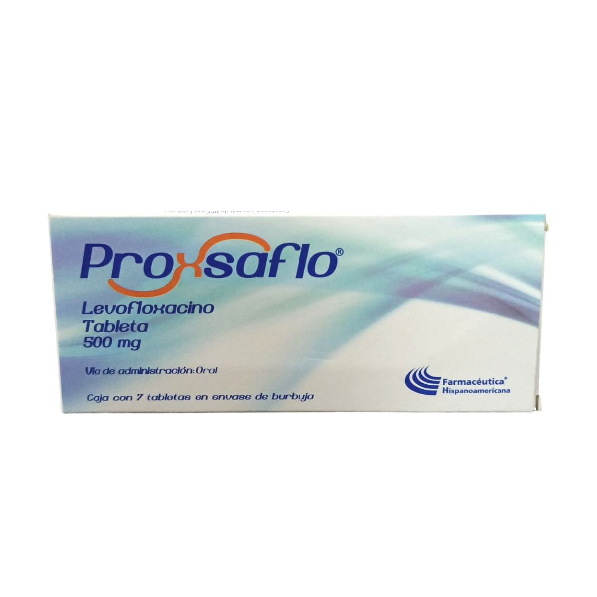 Proxsaflo, Levofloxacino 500 mg 7 tabletas