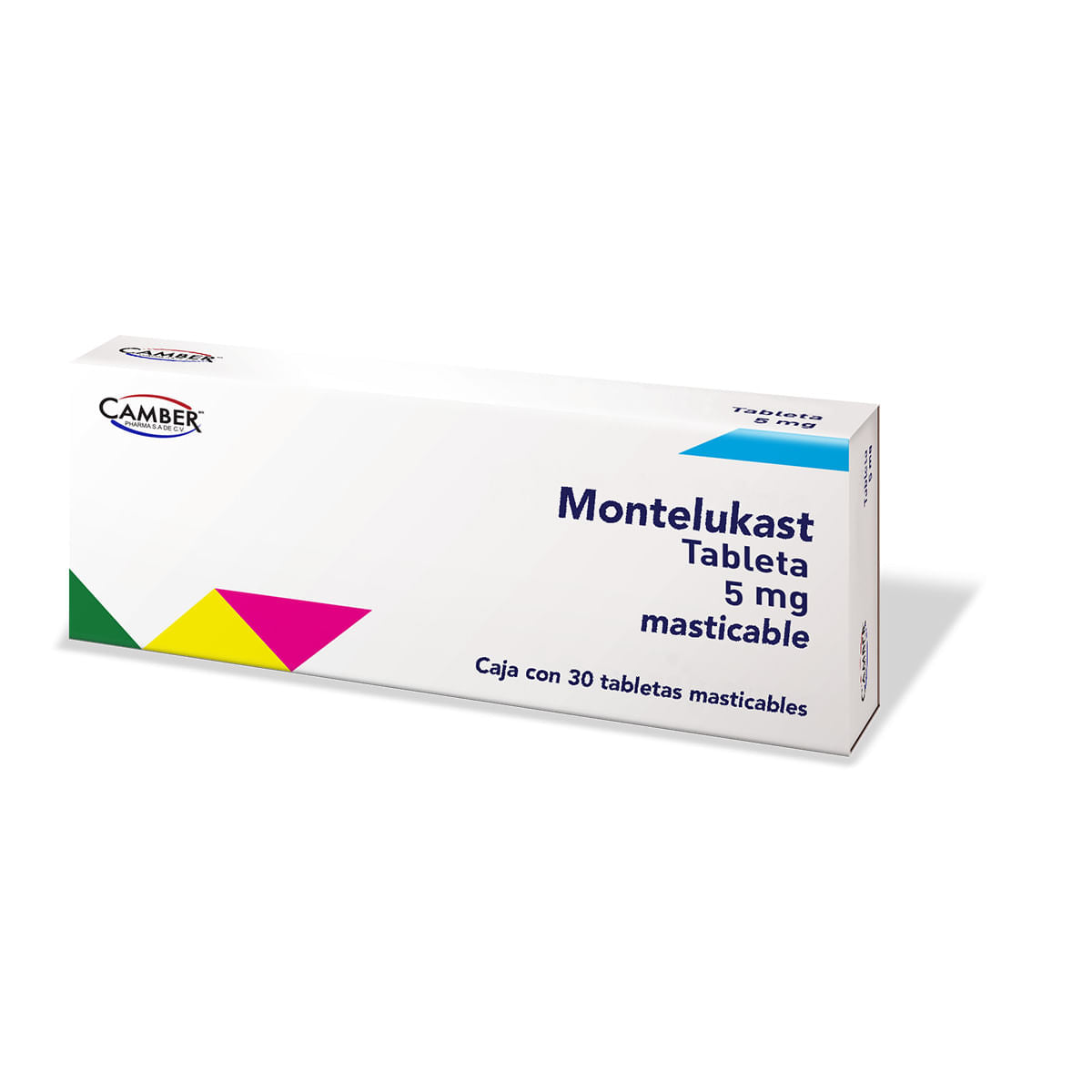 Montelukast 5 mg 30 Tabletas Masticables | Camber®