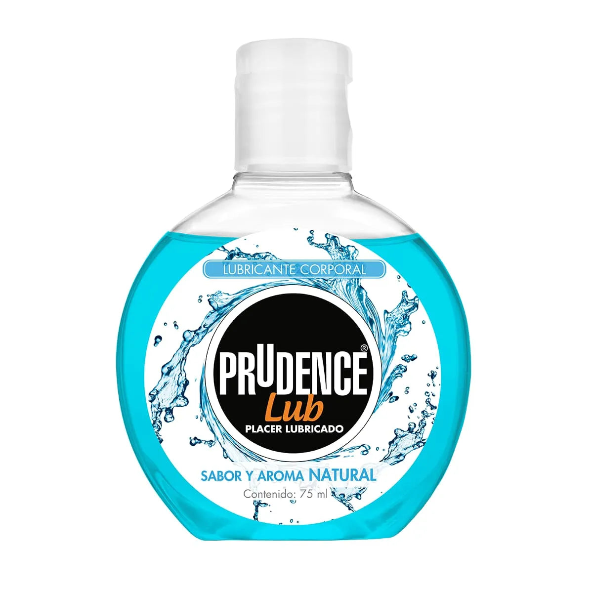 Lubricante Corporal Prudence Lub Sabor y Aroma Natural 75 mL