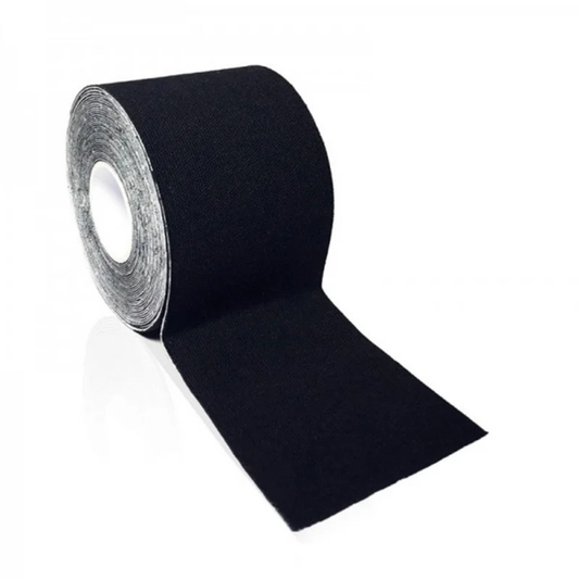 Cinta Kinesio Color Negro | Super Confort®