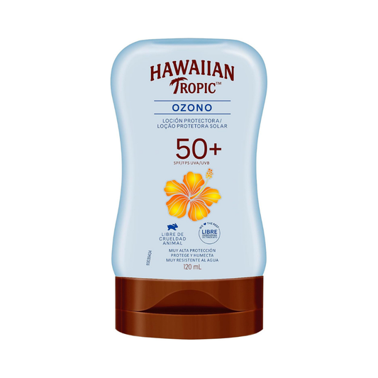 Hawaiian Tropic Ozono FPS 50+ Loción Protectora Solar 120 mL