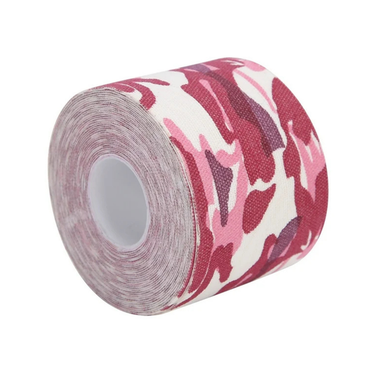 Cinta Kinesio Color Camuflaje Rosa | Super Confort®