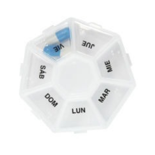 Pastillero Semanal Circular | Super Confort®
