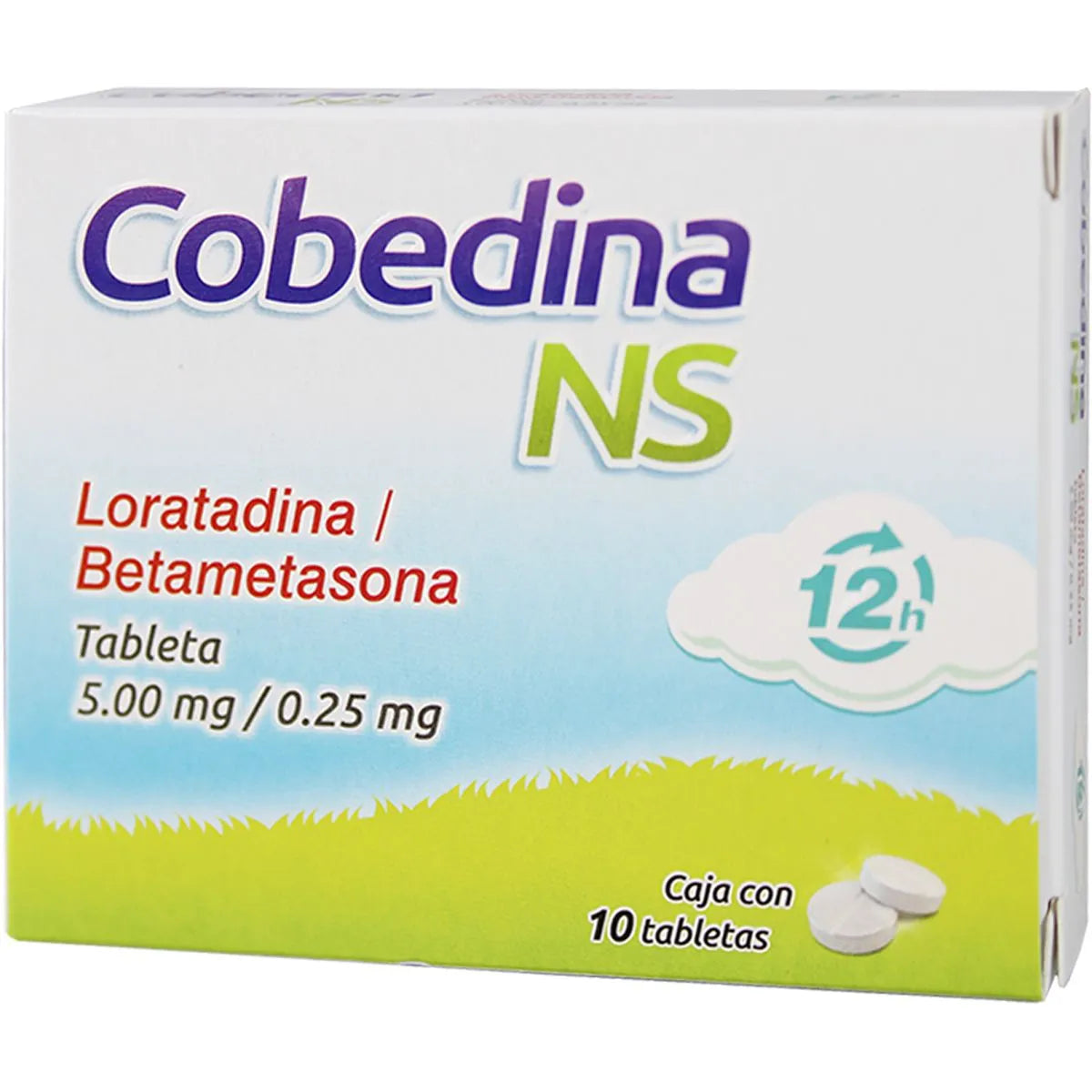 Cobedina NS, Loratadina, Betametasona, 10 Tabletas