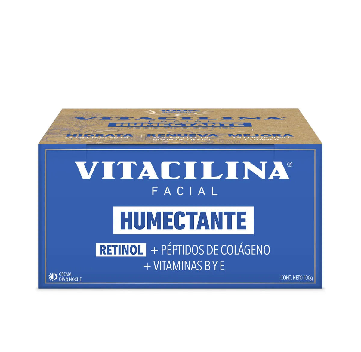 Vitacilina Crema Facial Humectante 100 grs