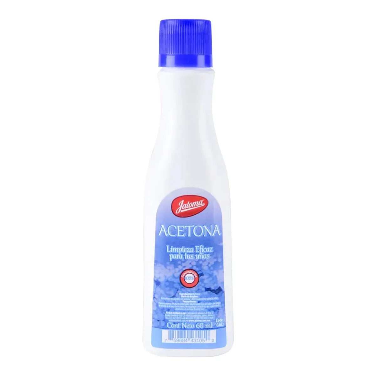 Acetona 100% para Uñas 60 mL | Jaloma®