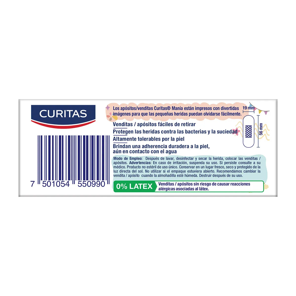 Curitas Manía 6 Piezas