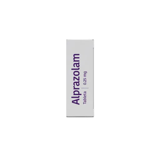 Alprazolam 0.25 mg 30 Tabletas | Tempus Pharma®