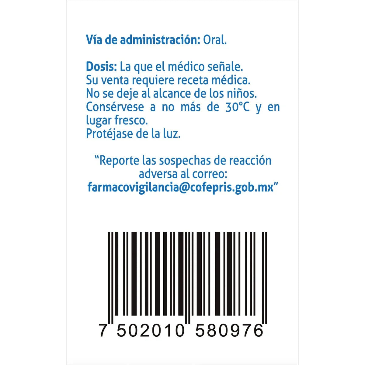 Ácido Fólico, Sydenham 5 mg 50 Tabletas