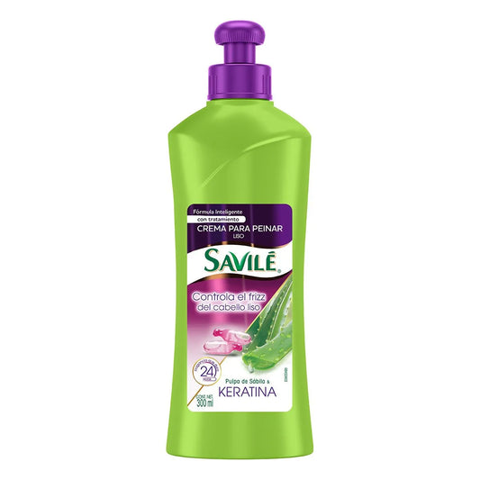Crema para Peinar Liso Keratina 300 ml | Savilé®