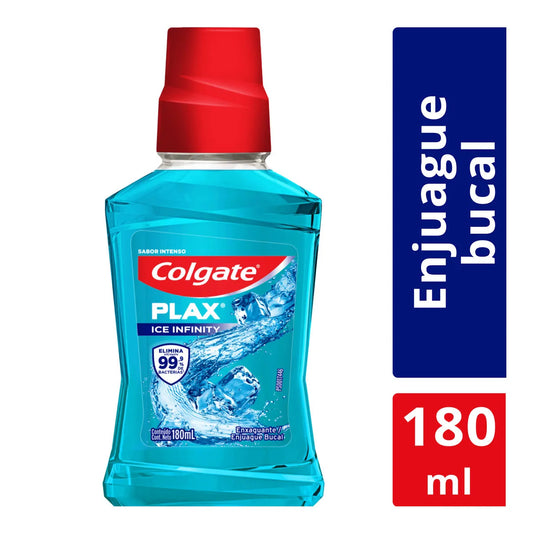 Enjuague Bucal Colgate Plax Ice Infinity 180 ml