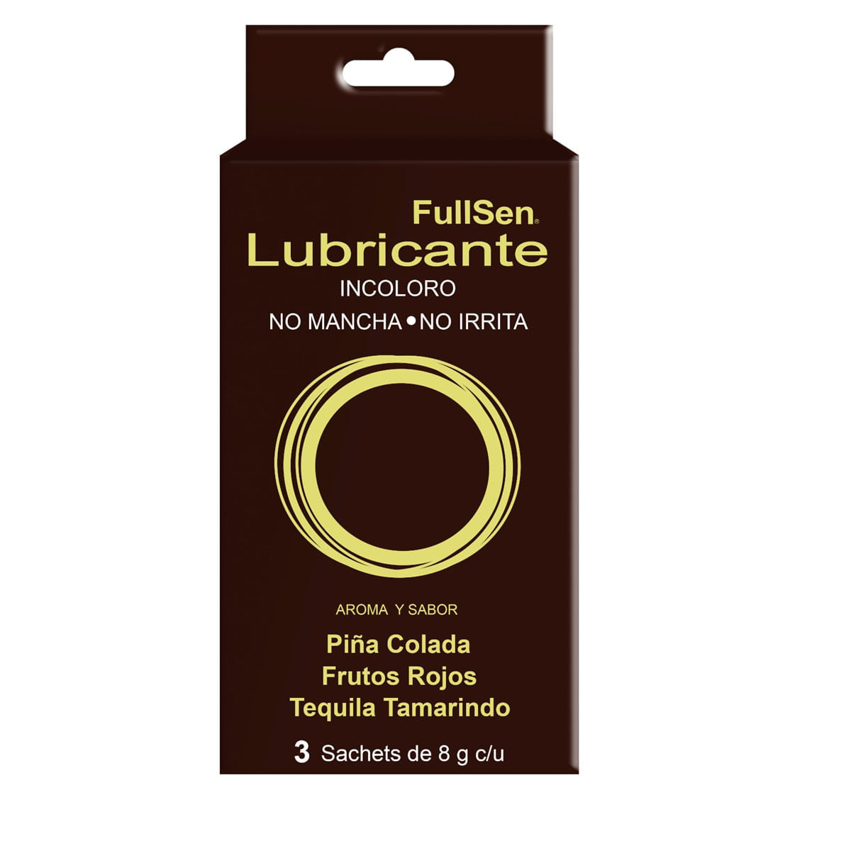 Lubricante Íntimo Armoa y Sabor FullSen Mix Sachets 3 Sobres