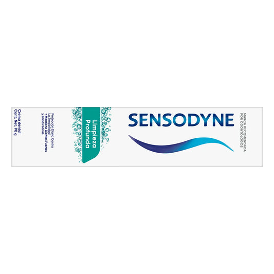Crema Dental para Dientes Sensibles Sensodyne Limpieza Profunda 90 g