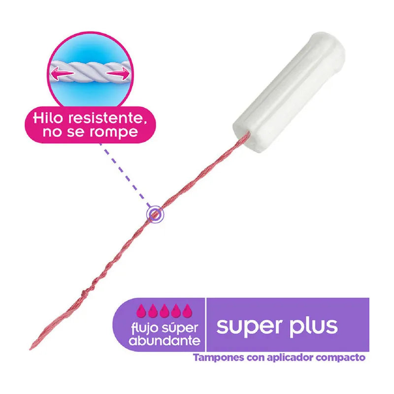 Tampones Saba V-Compact Super Plus 10 Piezas